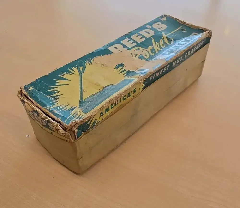 Vintage Reed's Rocket Nutcracker with Original Box!